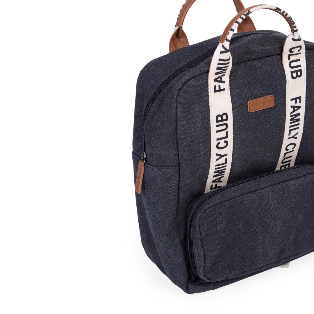 Childhome® Nursery Backpack Family Club Signature Black - Image 8