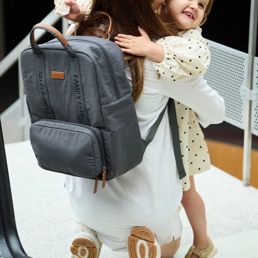 Childhome® Nursery Backpack Family Club Signature Urban Anthracite - Image 11
