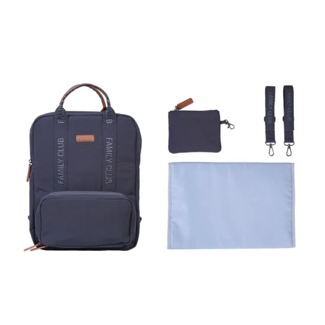 Childhome® Nursery Backpack Family Club Signature Urban Anthracite - Image 5