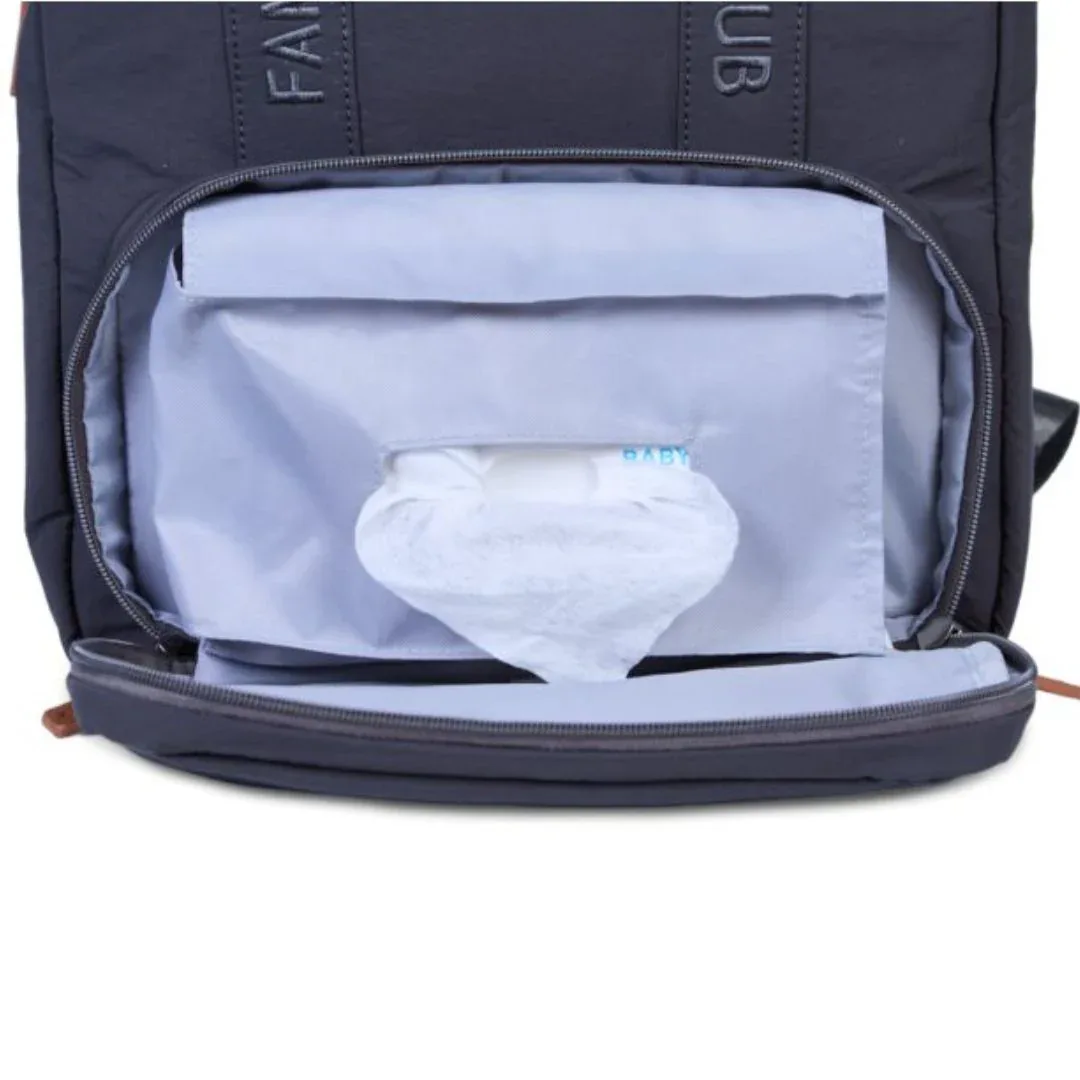 Childhome® Nursery Backpack Family Club Signature Urban Anthracite - Image 7