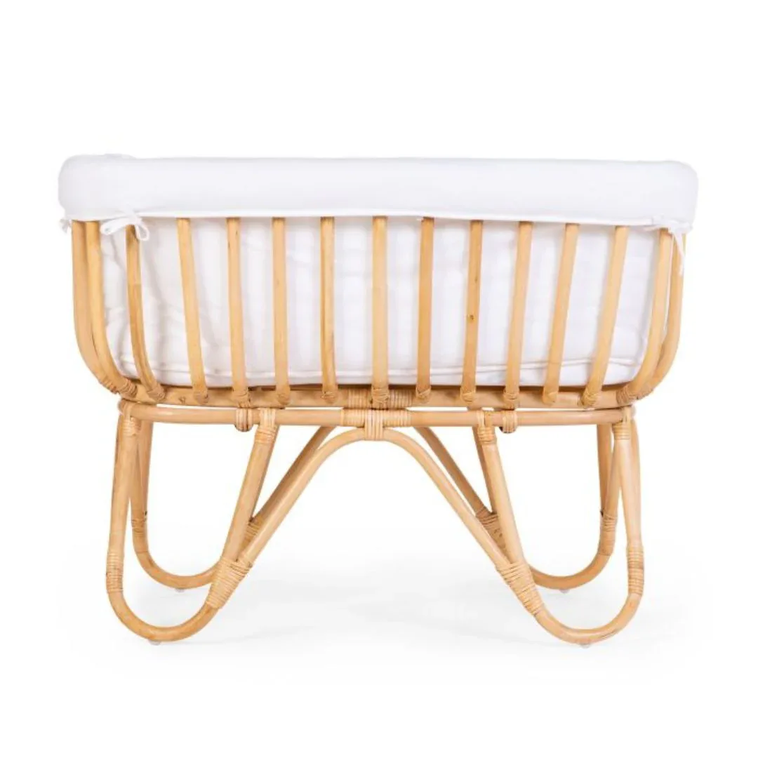 Childhome® Rattan Cradle with Liner - Image 2