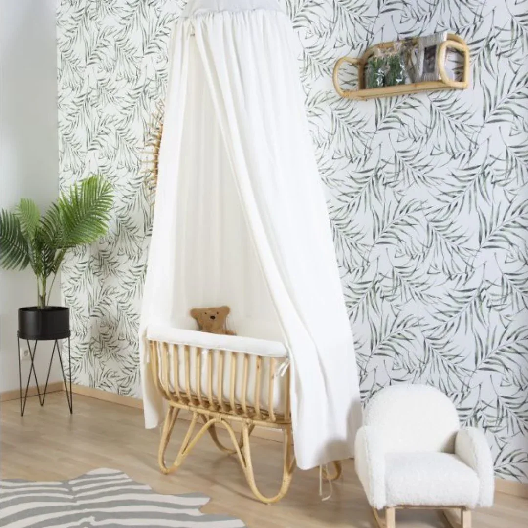 Childhome® Rattan Cradle with Liner - Image 7