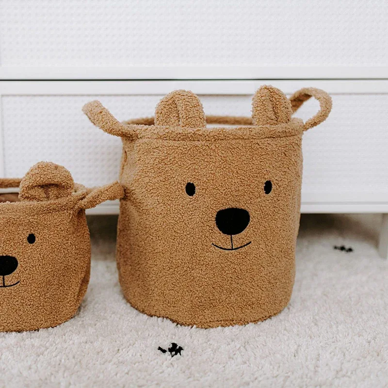 Childhome® Storage Basket 40x40x40 Teddy Brown - Image 2