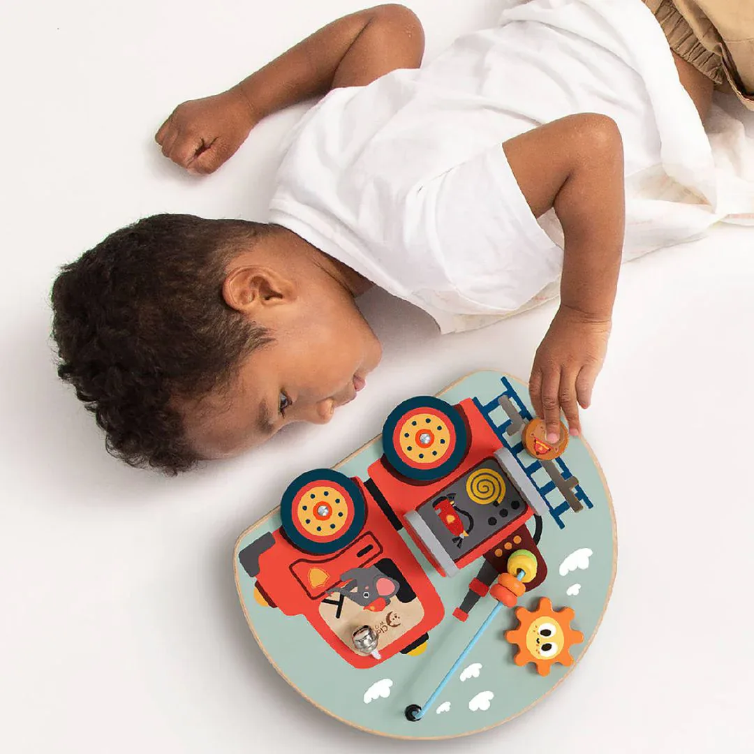 Classic World® Wooden Activity Board Fire Engine - Image 4