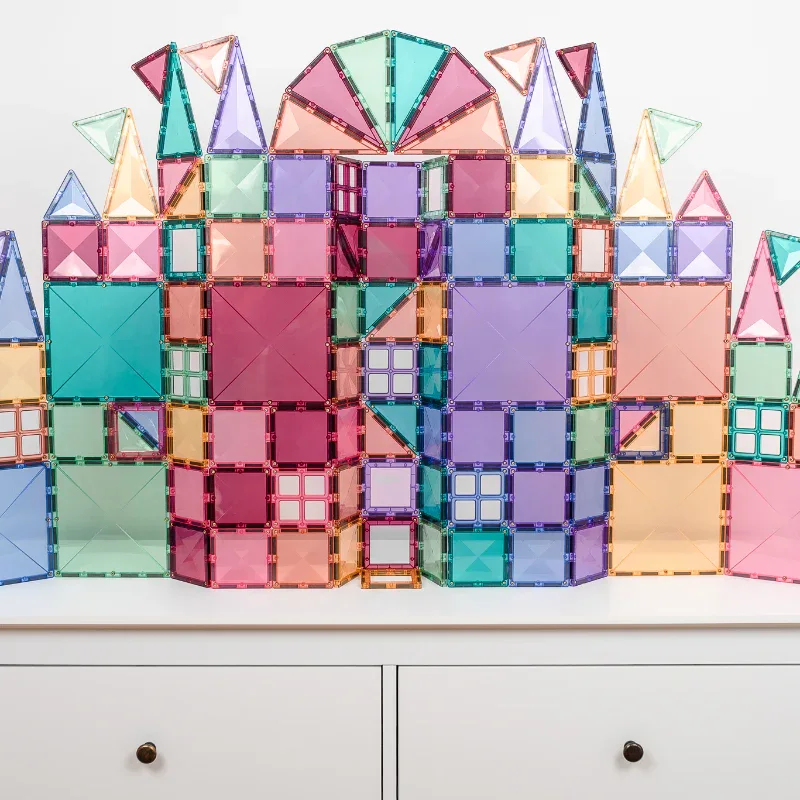 Connetix® Magnetic Tiles Pastel Ball Run Pack 106 pcs. - Image 5
