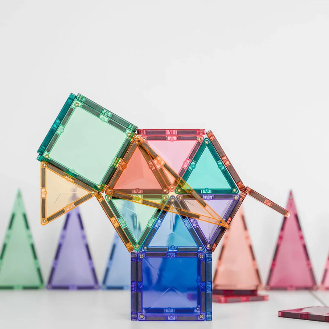 Connetix® Magnetic Tiles Pastel Mini Pack 32 pcs - Image 3