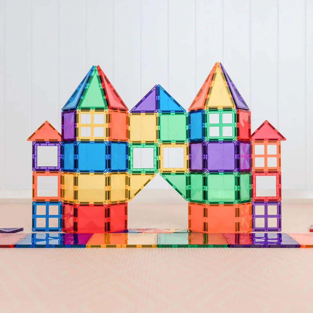 Connetix® Magnetic Tiles Rainbow Starter Pack 60 pcs - Image 4