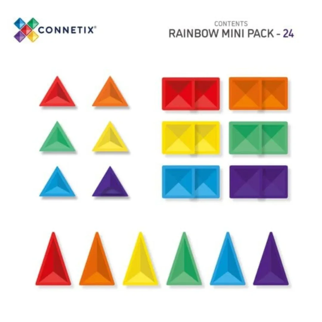 Connetix® Rainbow Mini Pack 24 pcs - Image 2