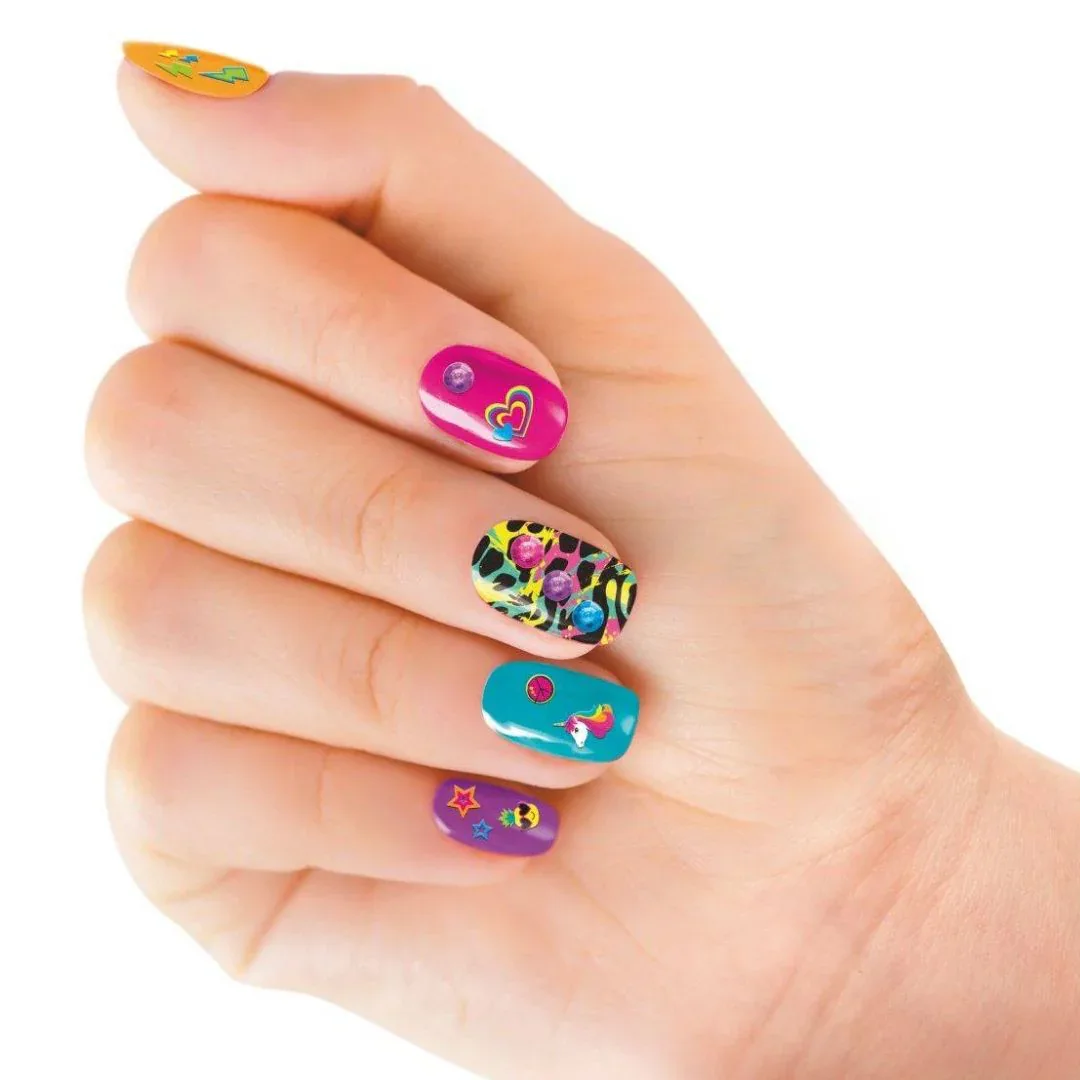 CrazArt® 4-in-1 Set for Body, Nails, Hair, and Makeup Neon Craze - Image 3