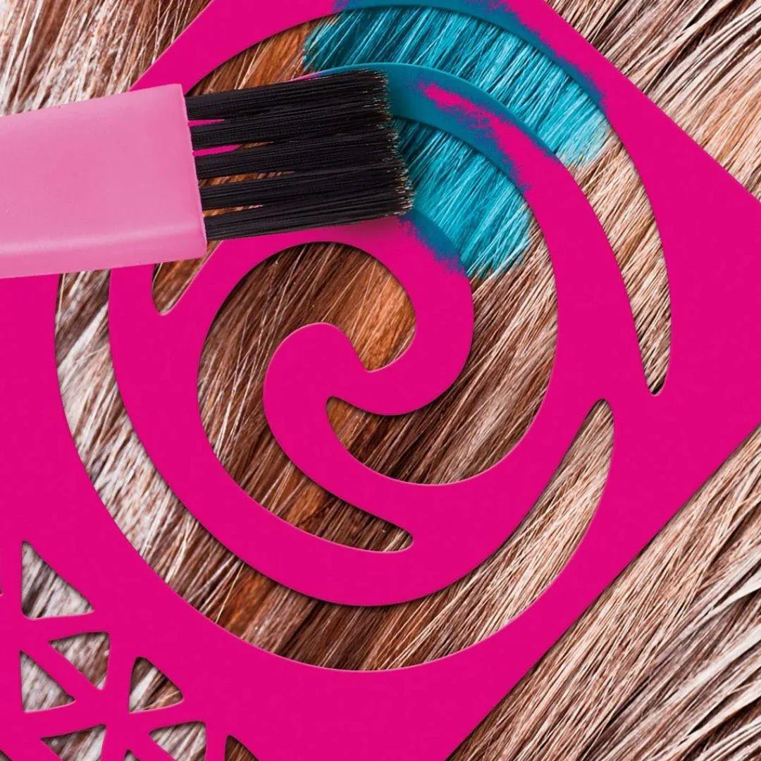 CrazArt® 4-in-1 Set for Body, Nails, Hair, and Makeup Neon Craze - Image 6