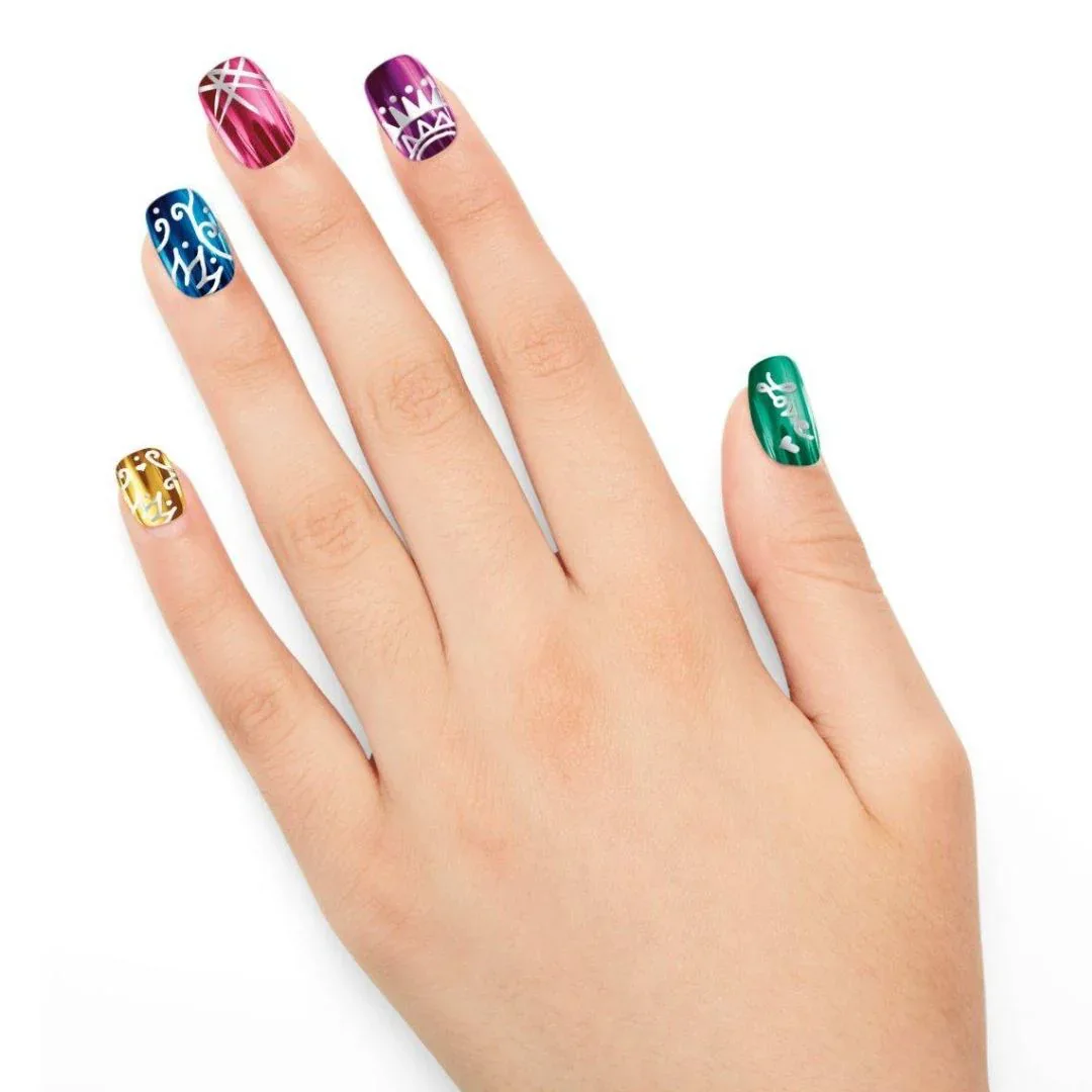 CrazArt® Metallic Rainbow Nail Art Set - Image 4