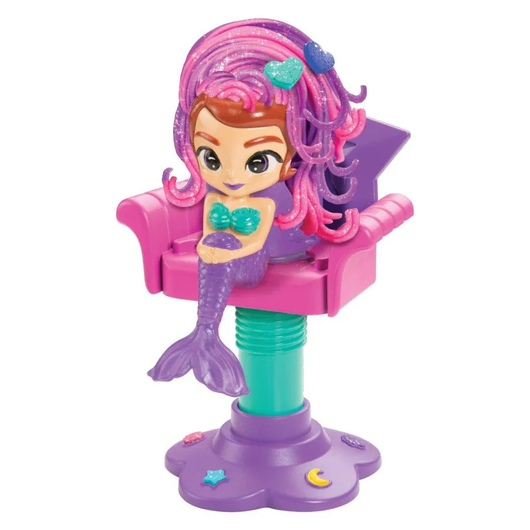 CrazArt® Play dough Sparkling Mermaid Stylin' Salon Softee Dough - Image 2
