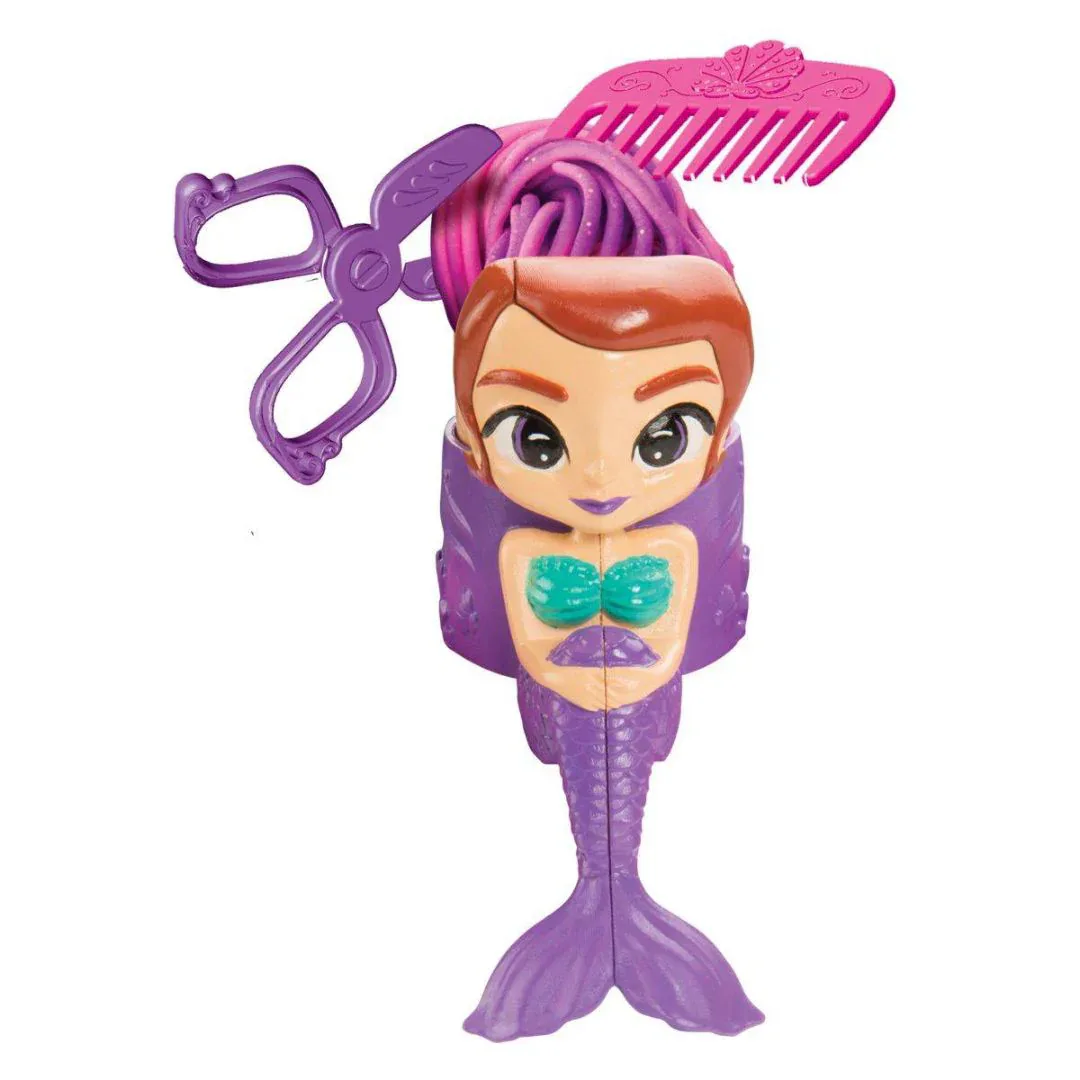 CrazArt® Play dough Sparkling Mermaid Stylin' Salon Softee Dough - Image 4