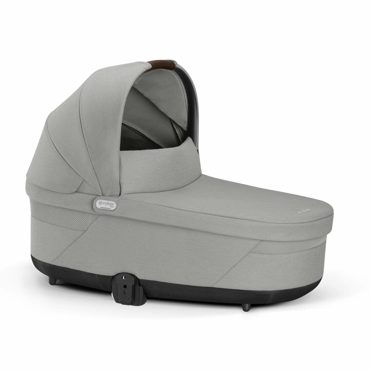 Cybex® 3in1 Stroller Balios S Lux + Carry Cot + Cloud G Car Seat Stone Grey (+ Rain cover) - Image 17