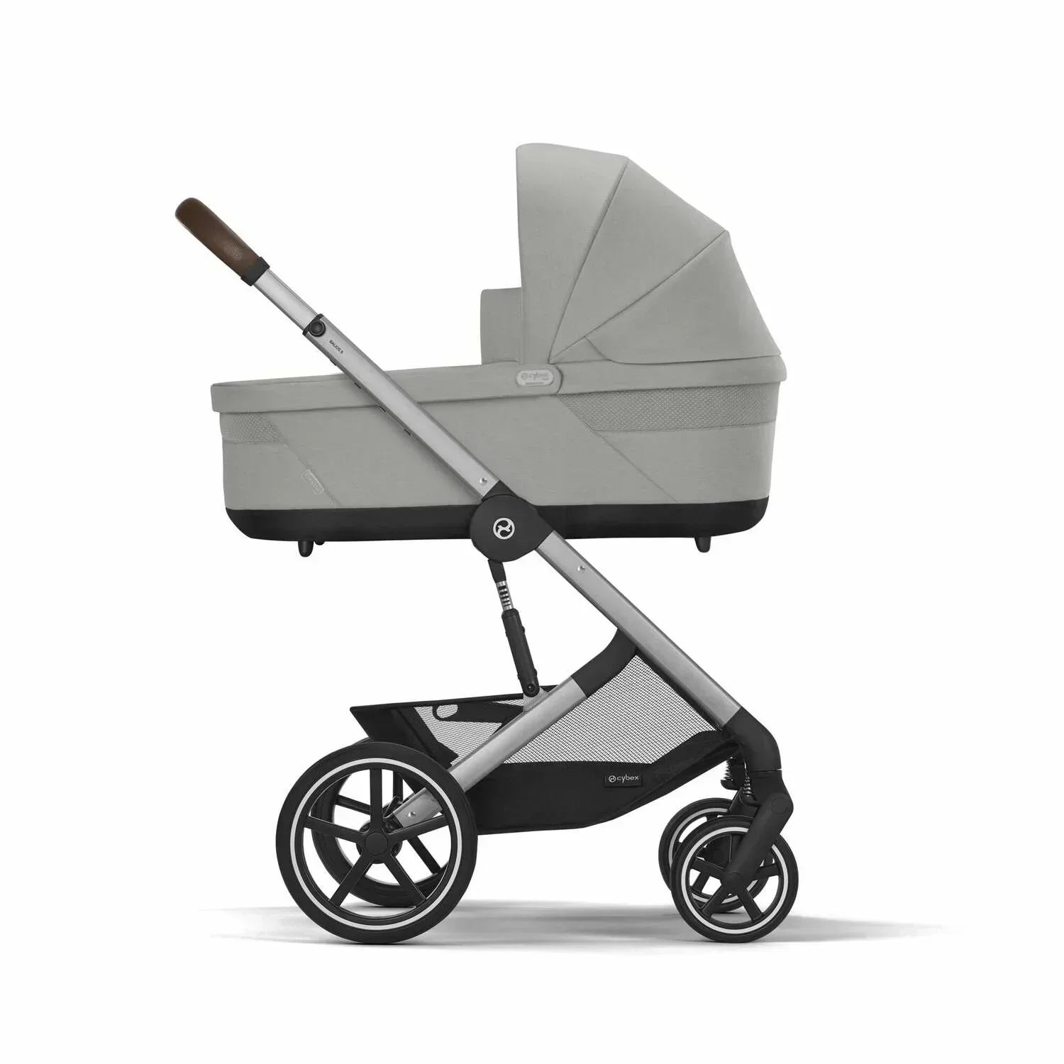Cybex® 3in1 Stroller Balios S Lux + Carry Cot + Cloud G Car Seat Stone Grey (+ Rain cover) - Image 20
