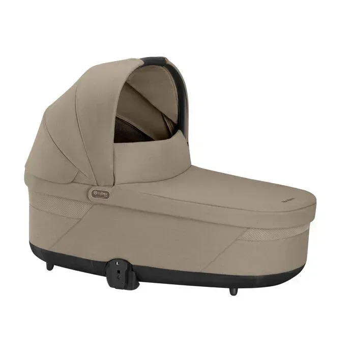 Cybex® 3in1 Stroller Balios S Lux + Carry Cot + Cloud G Car Seat Almond Beige (+ Rain cover) - Image 14