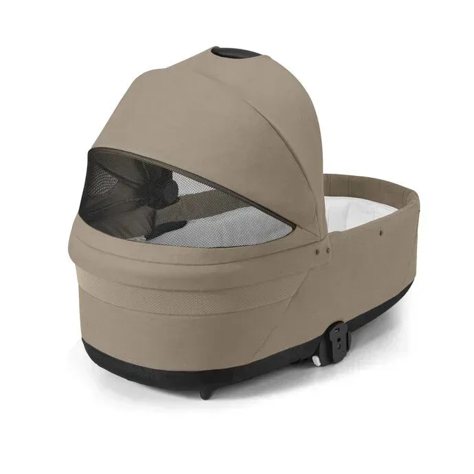 Cybex® 3in1 Stroller Balios S Lux + Carry Cot + Cloud G Car Seat Almond Beige (+ Rain cover) - Image 16