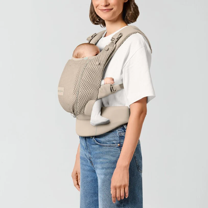 Cybex® Amya™ Ergonomic Baby Carrier (3.2–15 kg) Almond Beige - Image 2