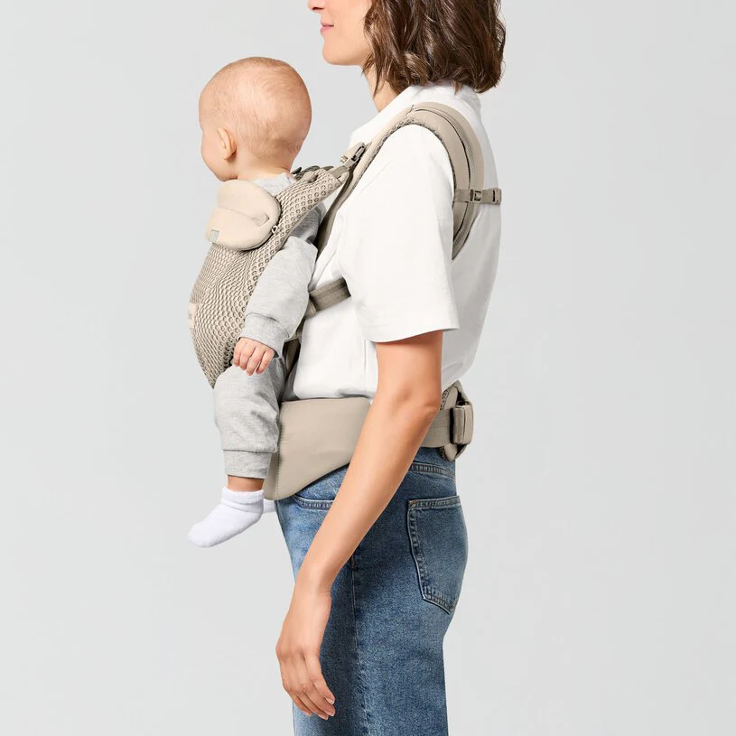 Cybex® Amya™ Ergonomic Baby Carrier (3.2–15 kg) Almond Beige - Image 4
