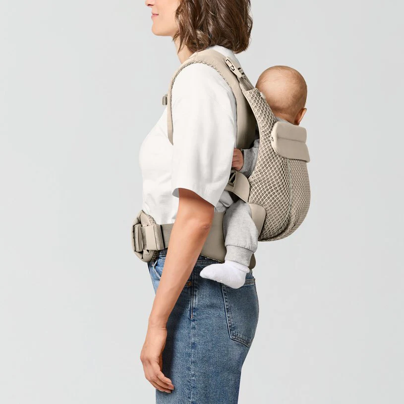Cybex® Amya™ Ergonomic Baby Carrier (3.2–15 kg) Almond Beige - Image 5