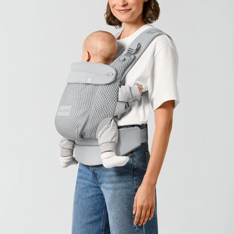 Cybex® Amya™ Ergonomic Baby Carrier (3.2–15 kg) Fog Grey - Image 3