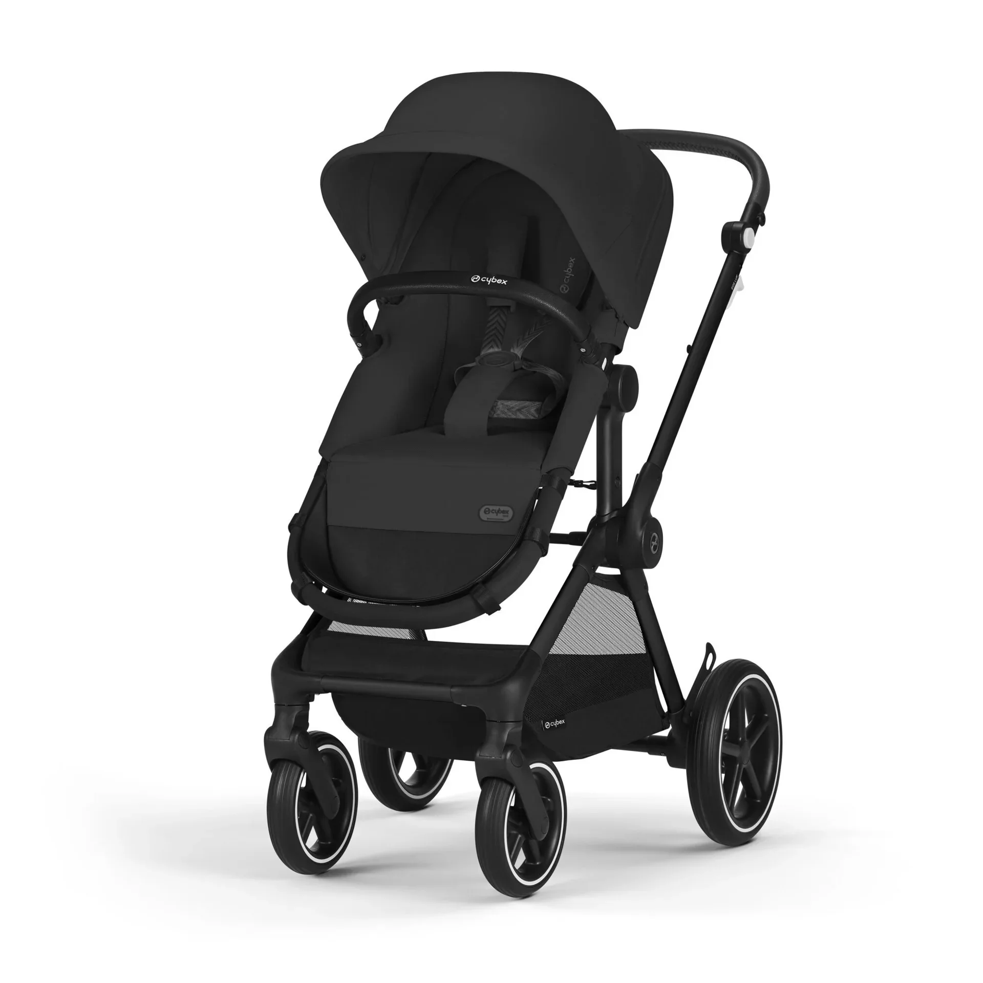 Cybex® Baby Stroller 2in1 Eos™ Lux Moon Black (Black Frame)  - Image 2