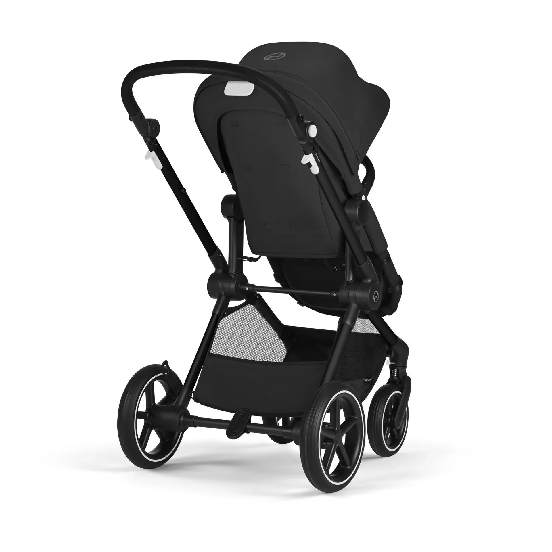 Cybex® Baby Stroller 2in1 Eos™ Lux Moon Black (Black Frame)  - Image 4