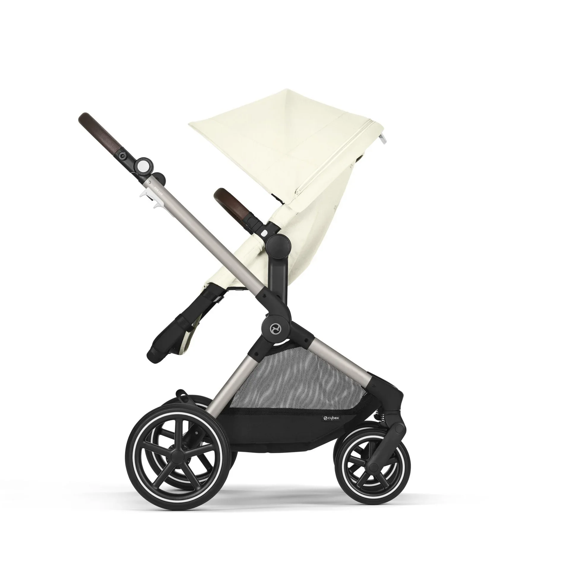 Cybex® Baby Stroller 2in1 Eos™ Lux Seashell Beige (Taupe Frame) - Image 6