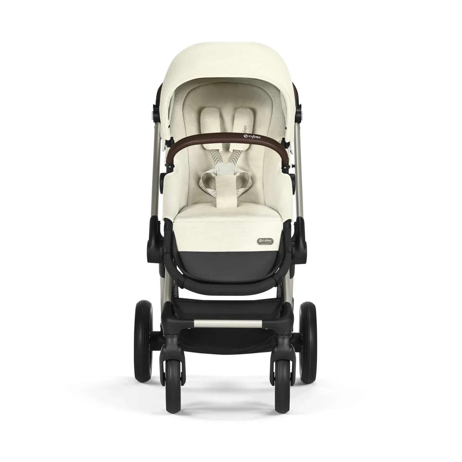 Cybex® Baby Stroller 2in1 Eos™ Lux Seashell Beige (Taupe Frame) - Image 7