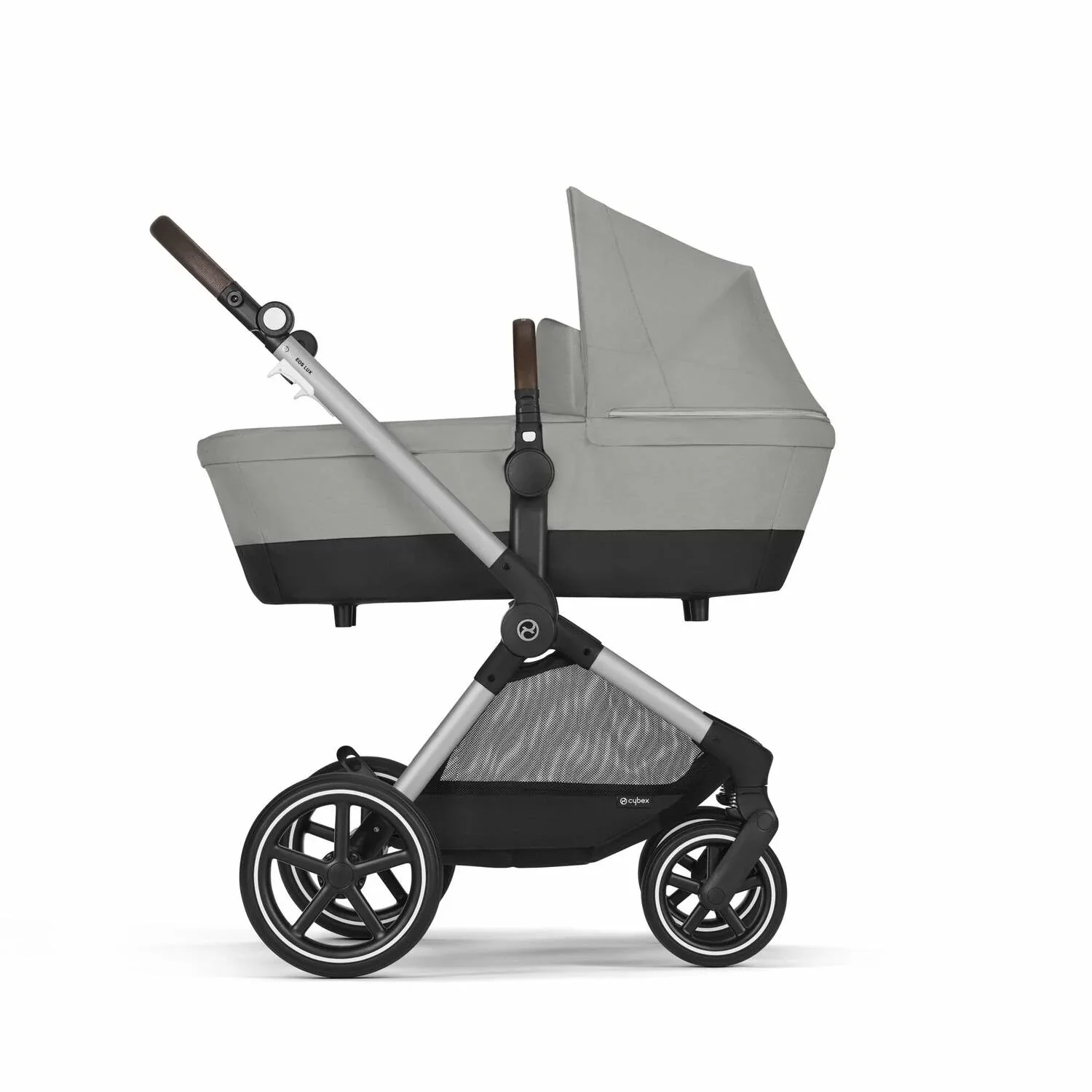 Cybex® Baby Stroller 2in1 Eos™ Lux Stone Grey (Silver Frame) - Image 3