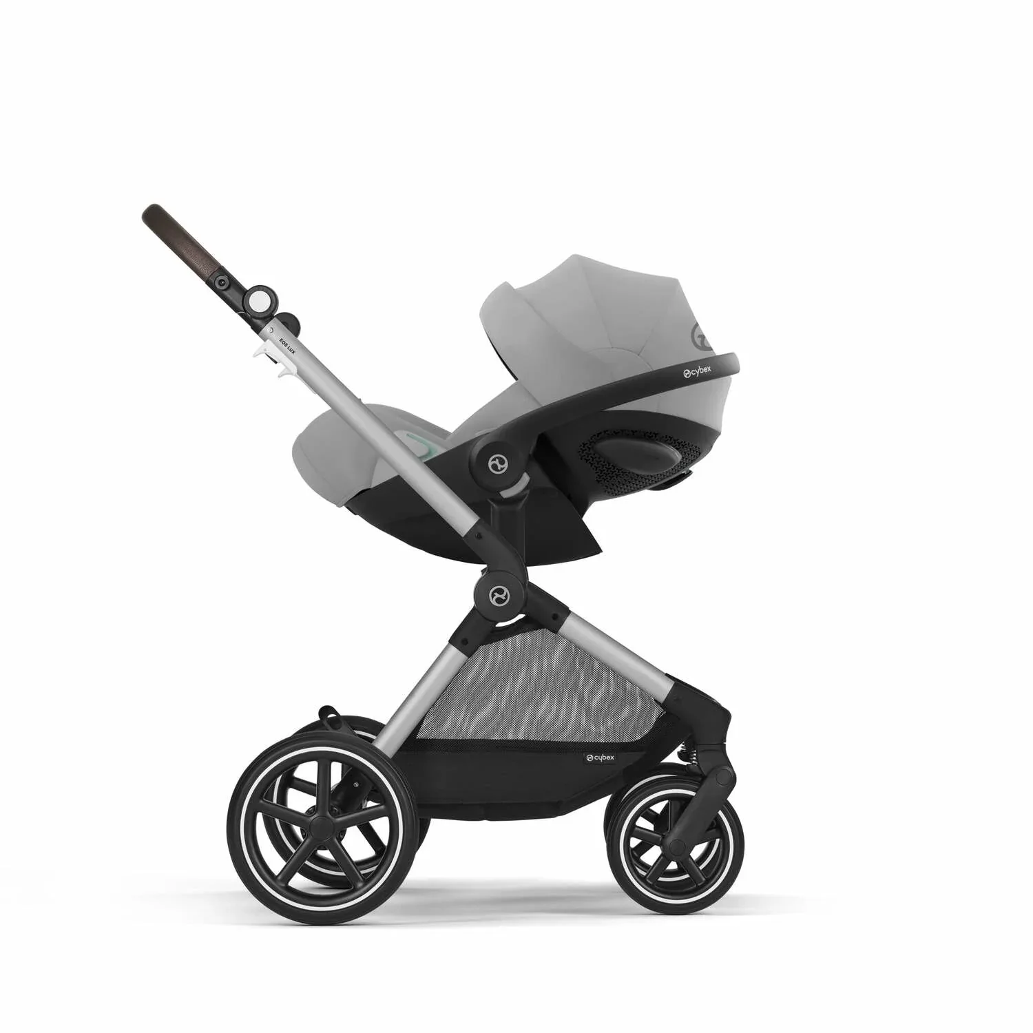 Cybex® Baby Stroller 2in1 Eos™ Lux Stone Grey (Silver Frame) - Image 7