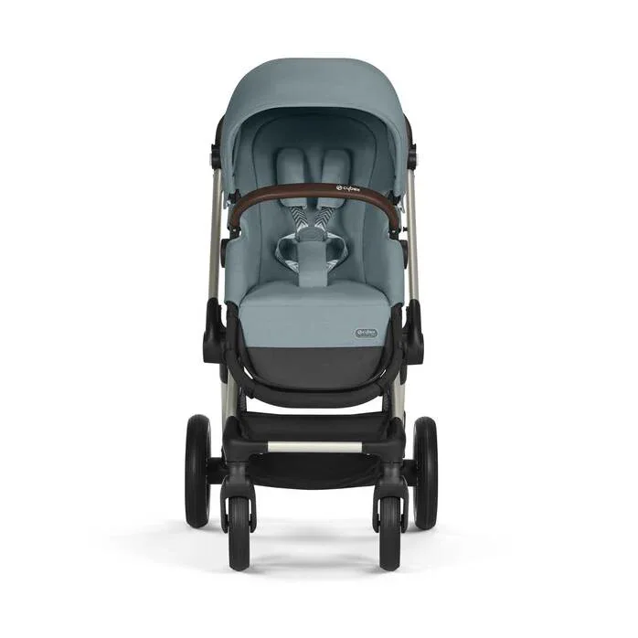 Cybex® Baby Stroller 2in1 Eos™ Lux Stormy Blue (Taupe Frame) - Image 7