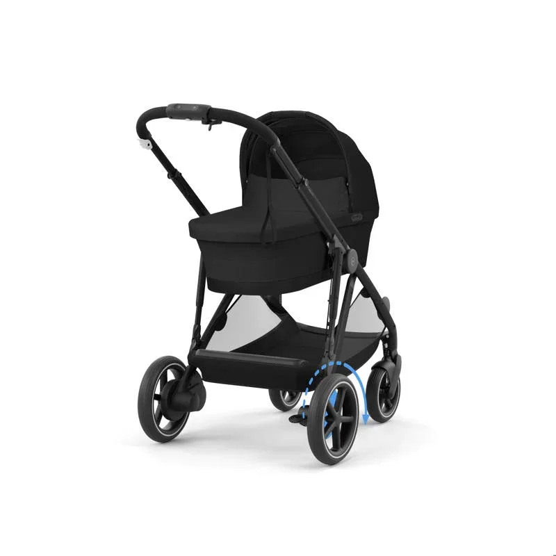 Cybex® Baby Stroller e-Gazelle™ S Moon Black (Black Frame) - Image 2