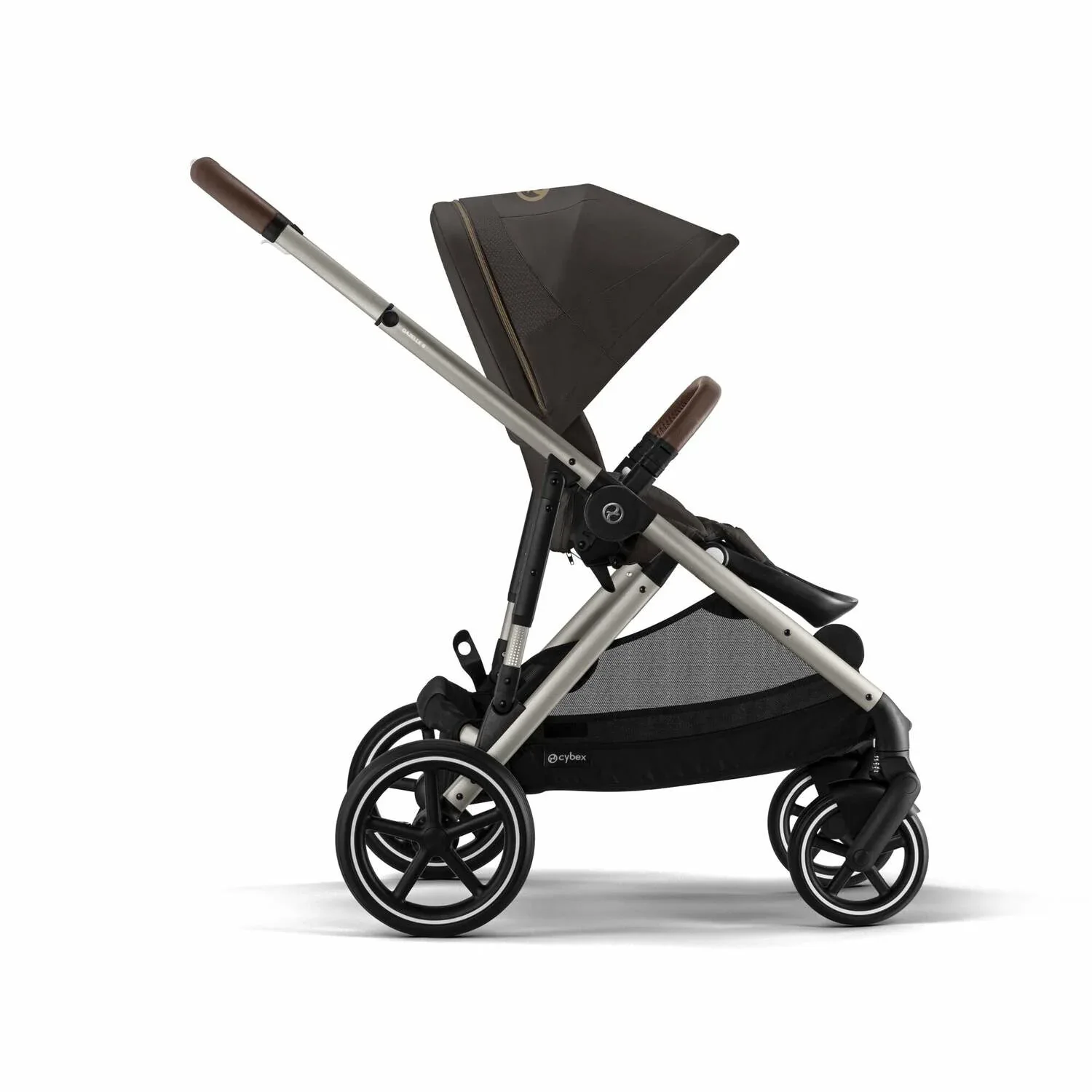 Cybex® Baby Stroller Gazelle™ S Chocolate Brown (Taupe Frame) - Image 3
