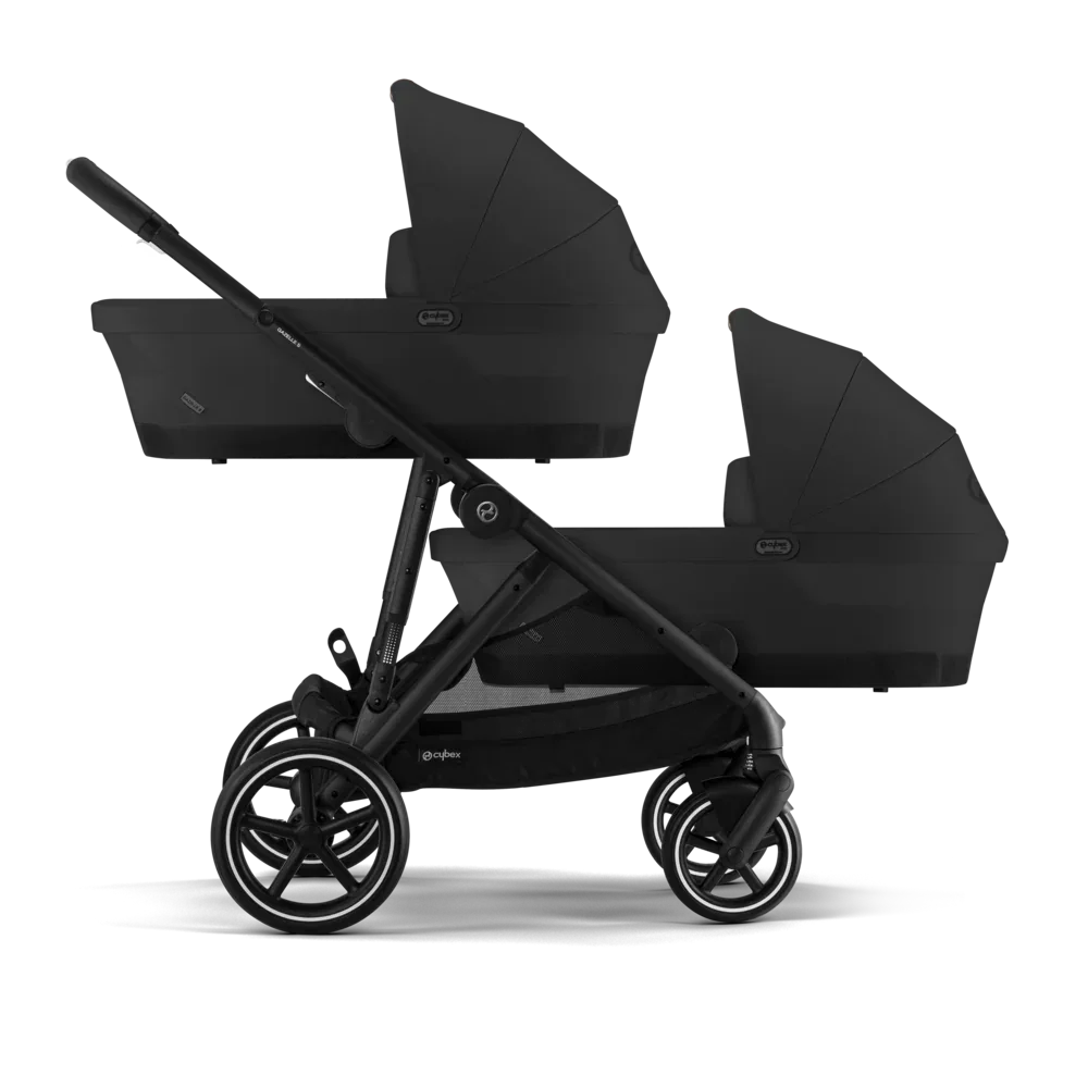 Cybex® Baby Stroller Gazelle™ S Moon Black (Black Frame) - Image 29