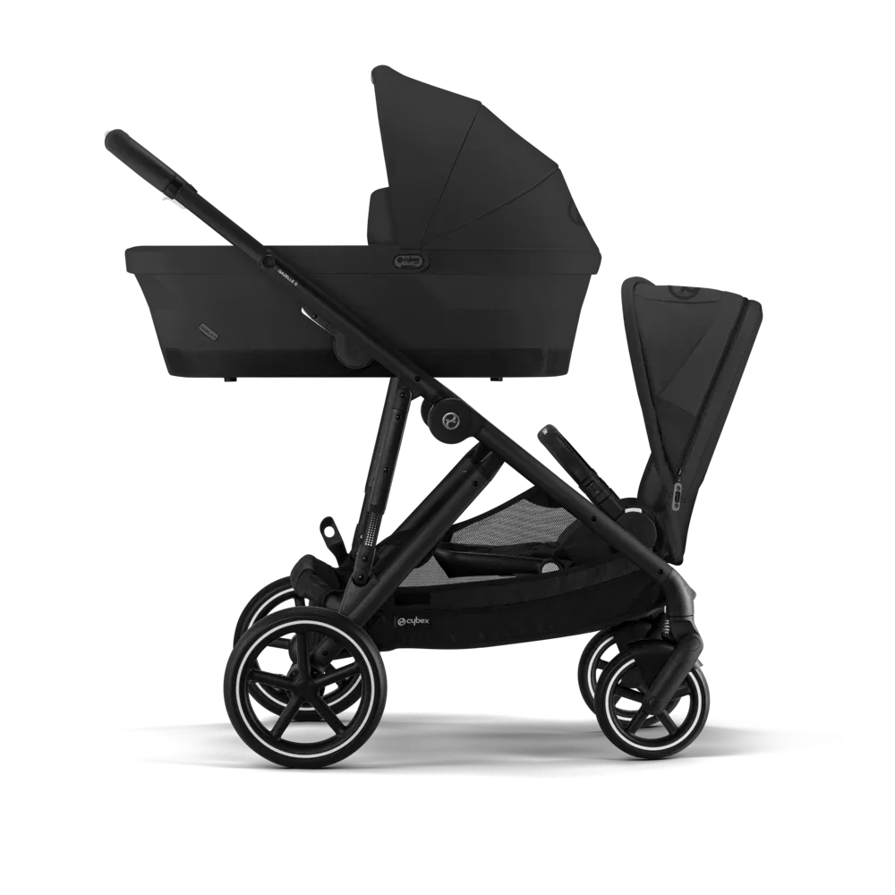 Cybex® Baby Stroller Gazelle™ S Moon Black (Black Frame) - Image 32