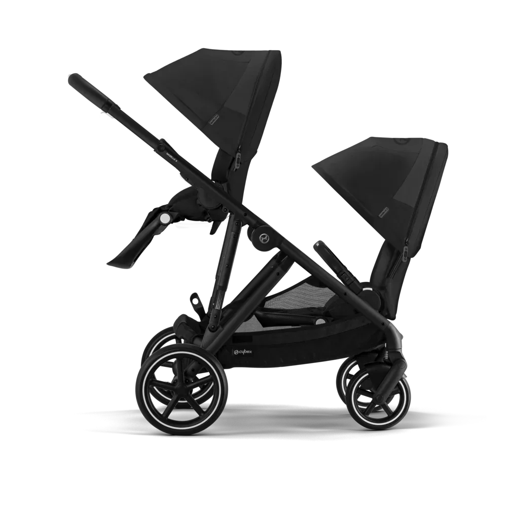 Cybex® Baby Stroller Gazelle™ S Moon Black (Black Frame) - Image 35