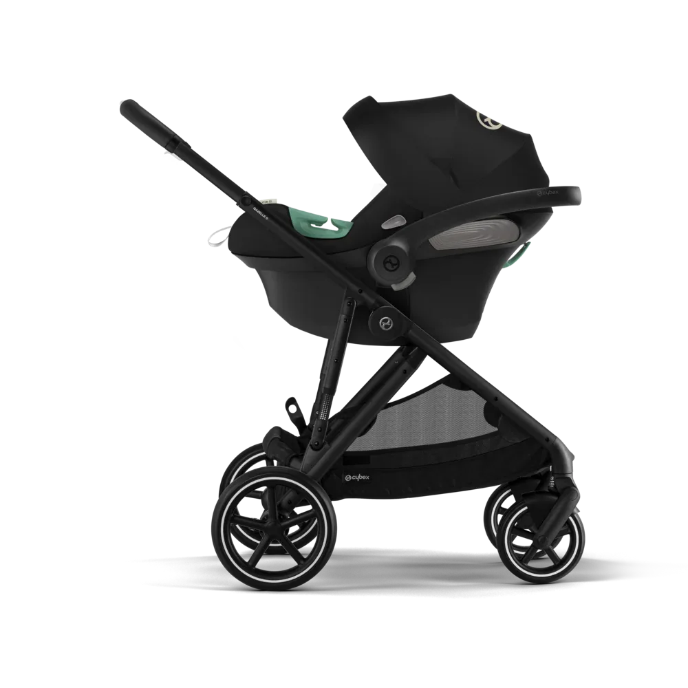 Cybex® Baby Stroller Gazelle™ S Moon Black (Black Frame) - Image 7