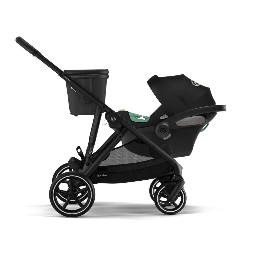 Cybex® Baby Stroller Gazelle™ S Moon Black (Black Frame) - Image 9