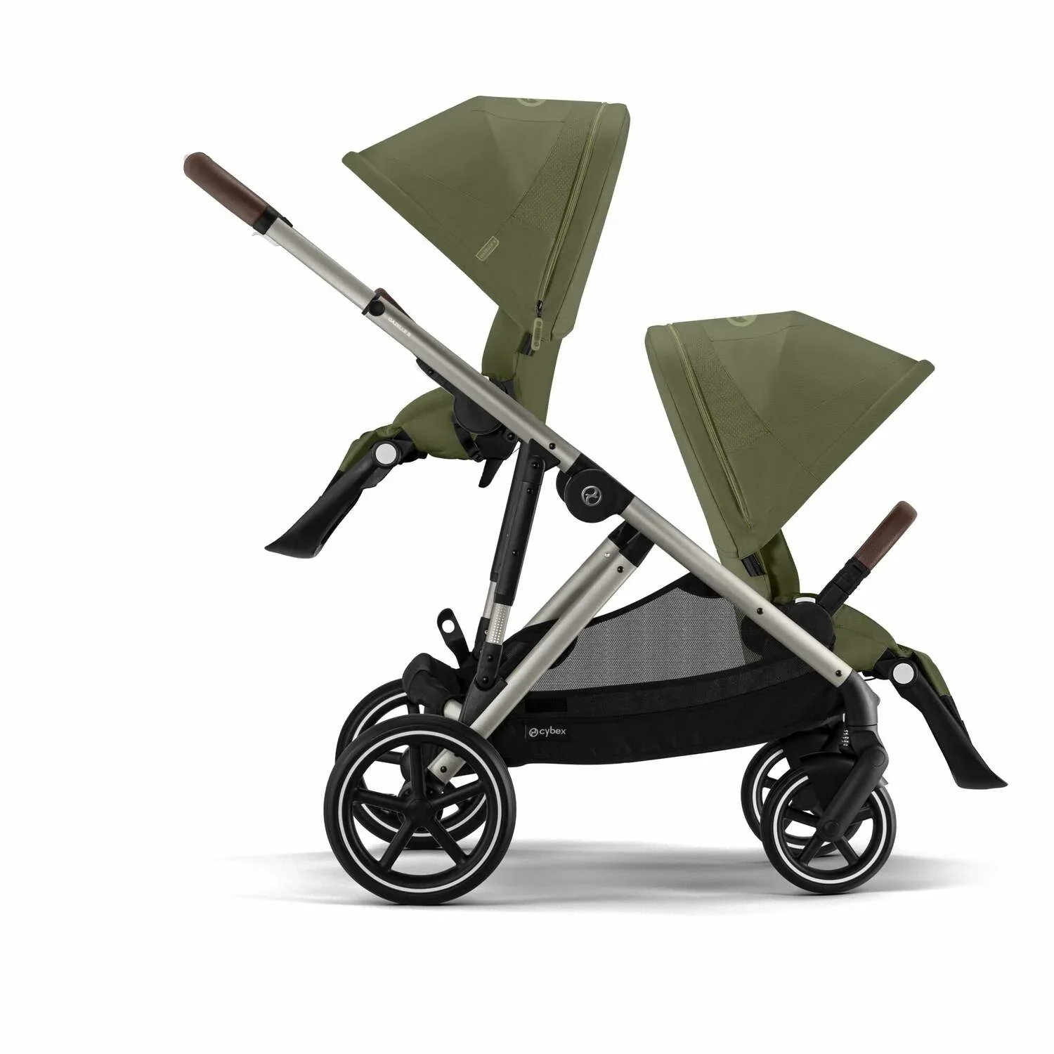 Cybex® Baby Stroller Gazelle™ S Moss Green (Taupe Frame) - Image 4