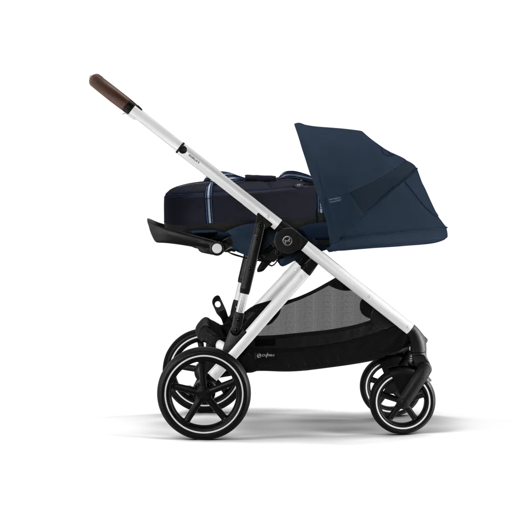 Cybex® Baby Stroller Gazelle™ S Ocean Blue (Silver Frame) - Image 14