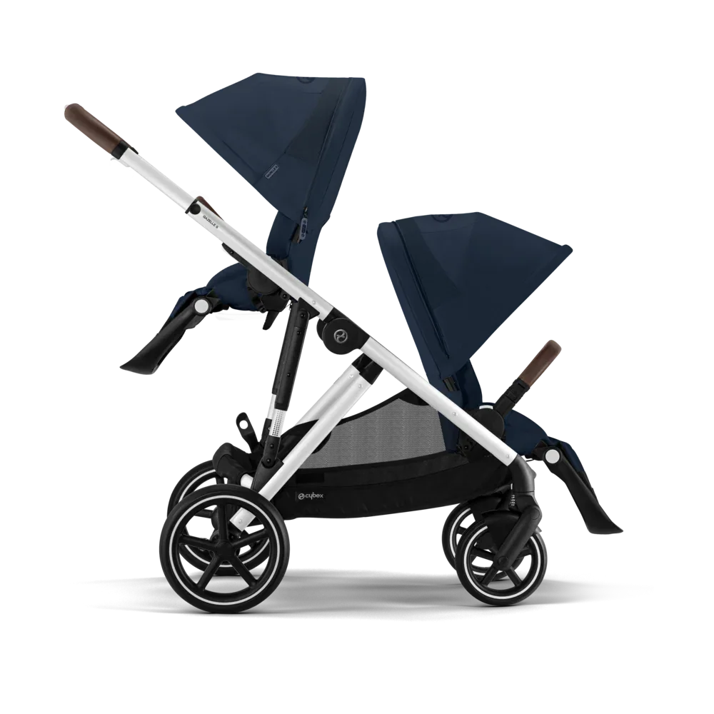 Cybex® Baby Stroller Gazelle™ S Ocean Blue (Silver Frame) - Image 34