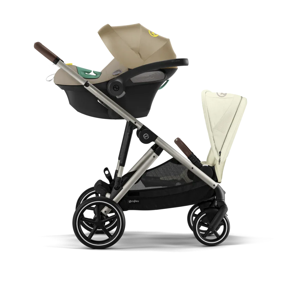 Cybex® Baby Stroller Gazelle™ S Seashell Beige (Taupe Frame) - Image 10