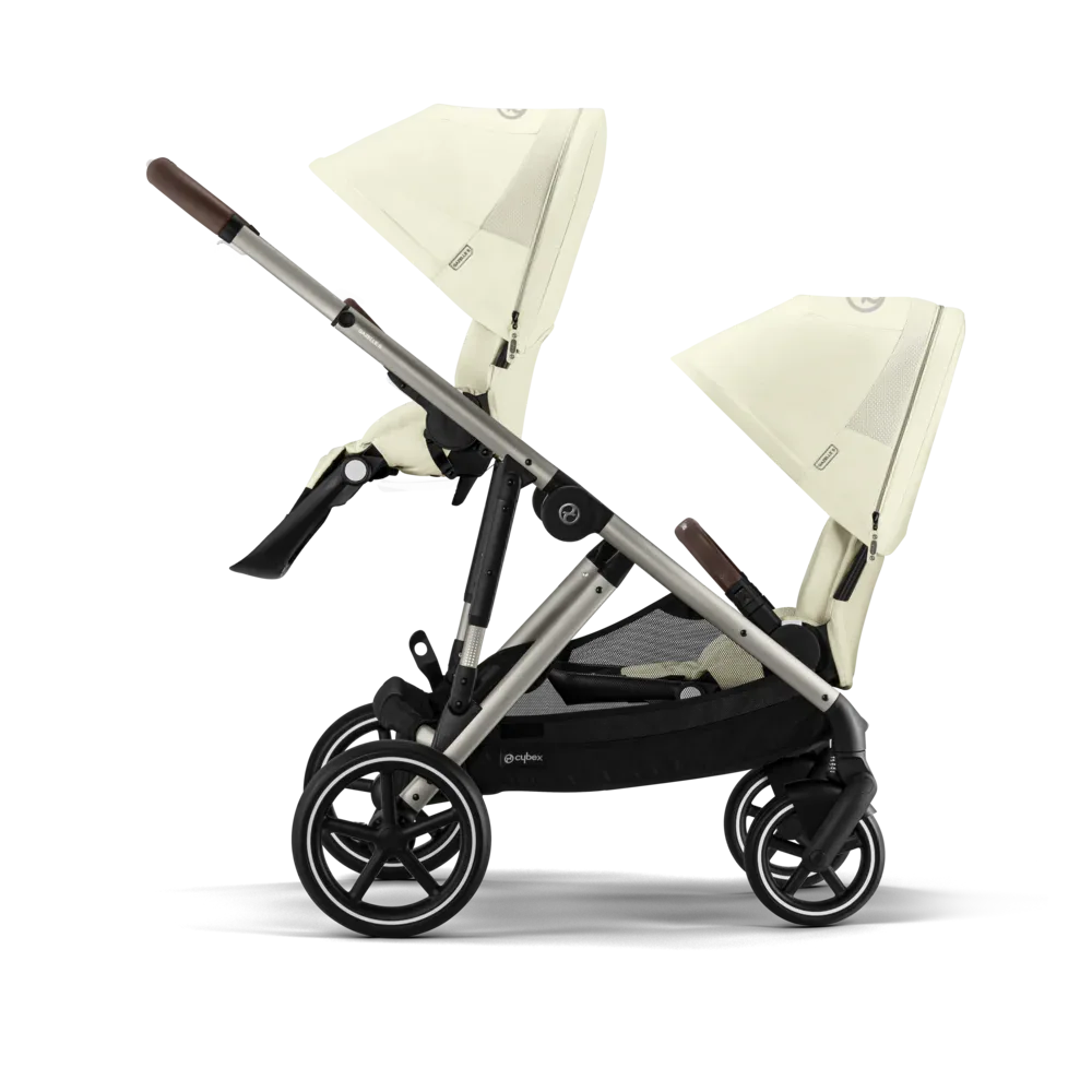 Cybex® Baby Stroller Gazelle™ S Seashell Beige (Taupe Frame) - Image 36