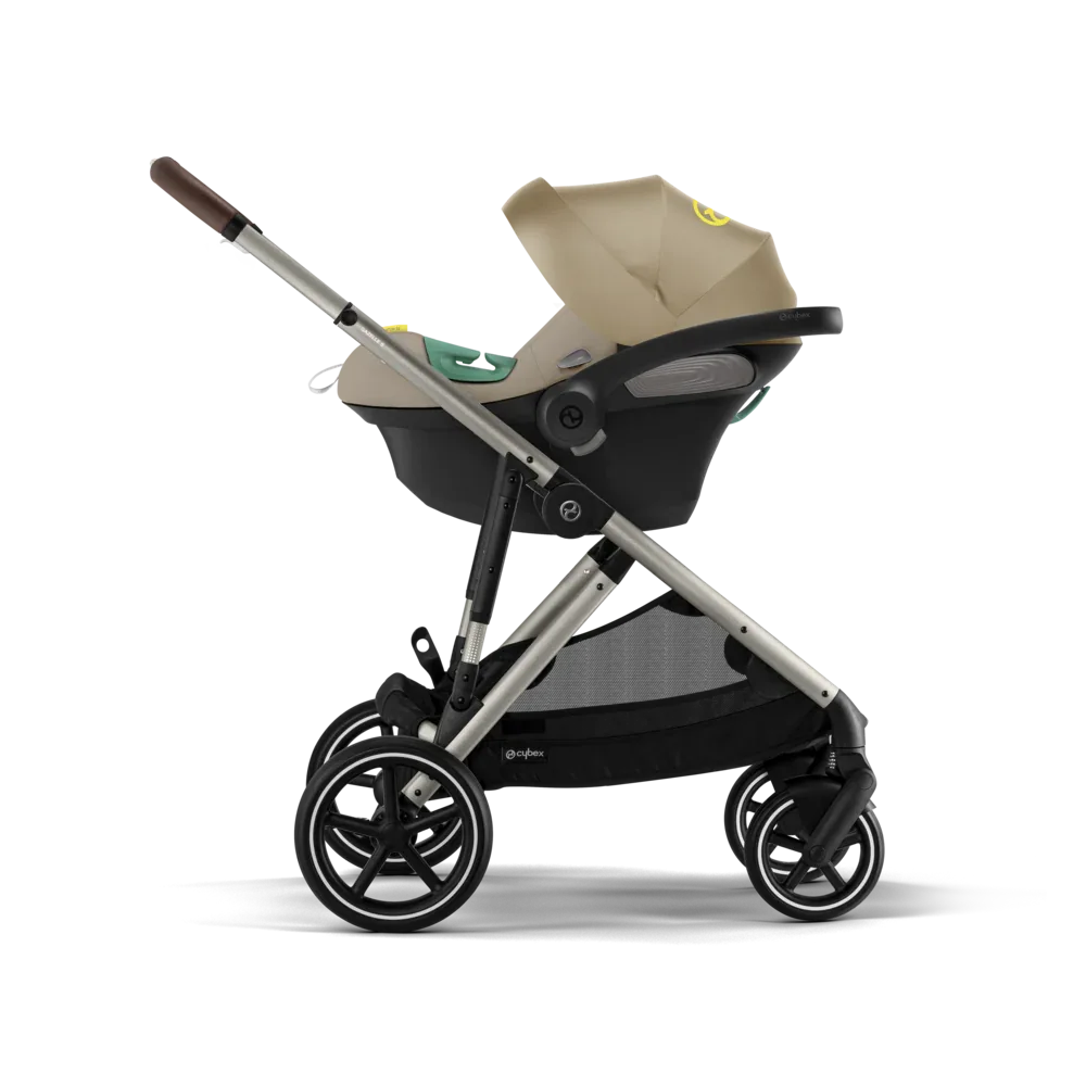 Cybex® Baby Stroller Gazelle™ S Seashell Beige (Taupe Frame) - Image 9