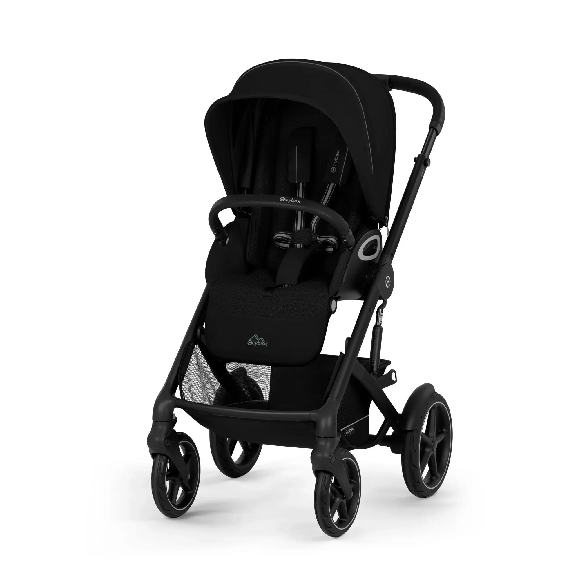 Cybex® Baby stroller Talos S LUX (0-22 kg) Moon Black (Black Frame)