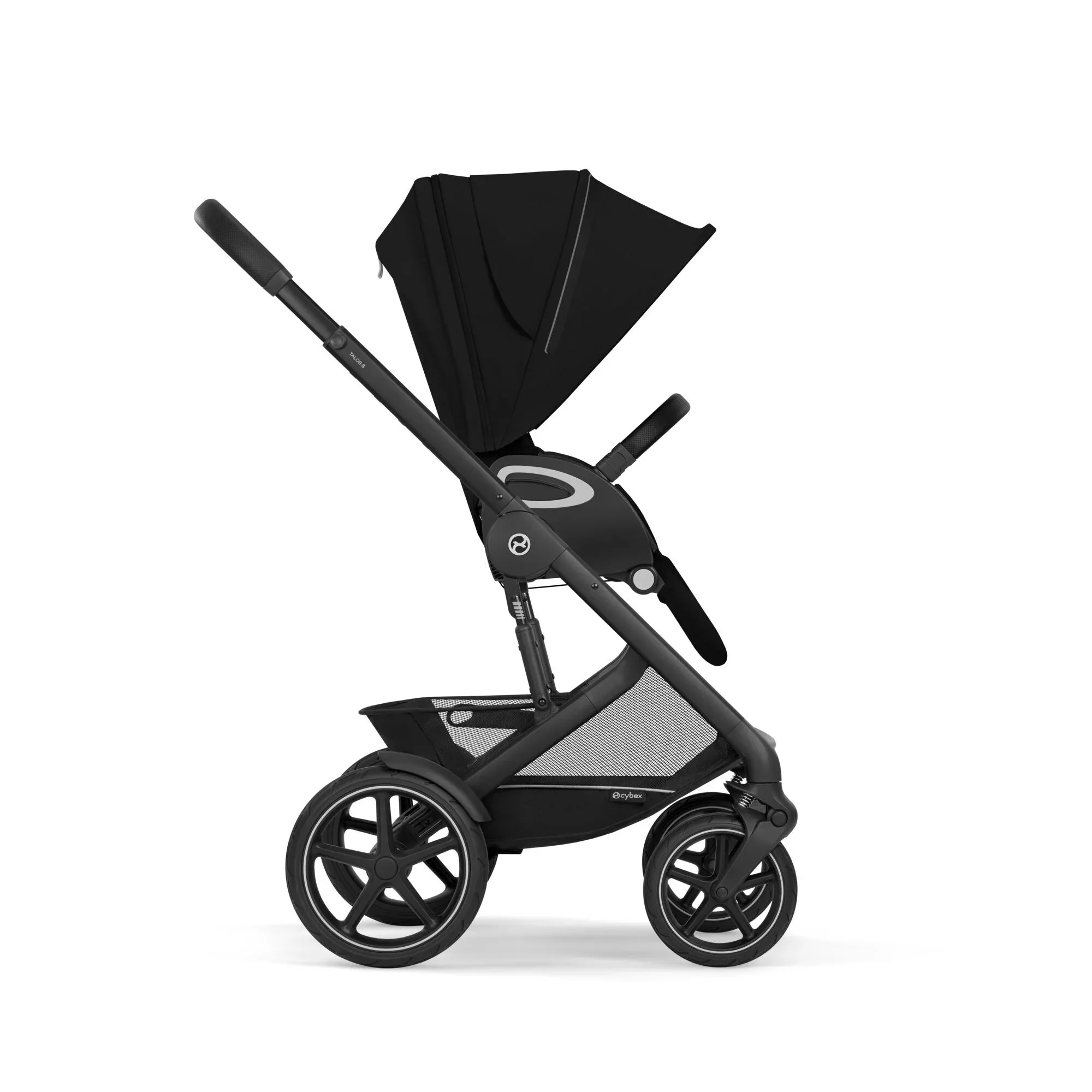 Cybex® Baby stroller Talos S LUX (0-22 kg) Moon Black (Black Frame) - Image 6