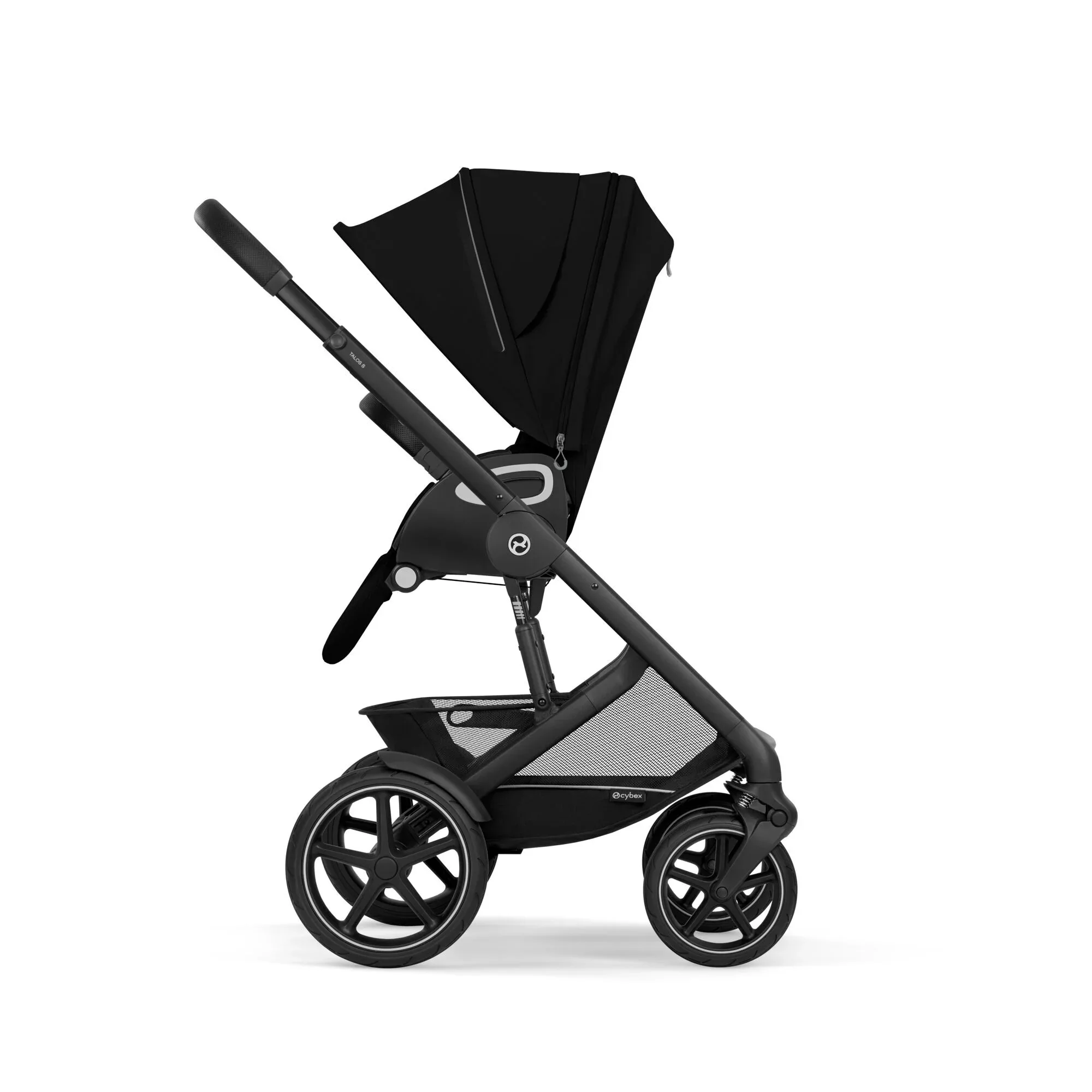 Cybex® Baby stroller Talos S LUX (0-22 kg) Moon Black (Black Frame) - Image 9