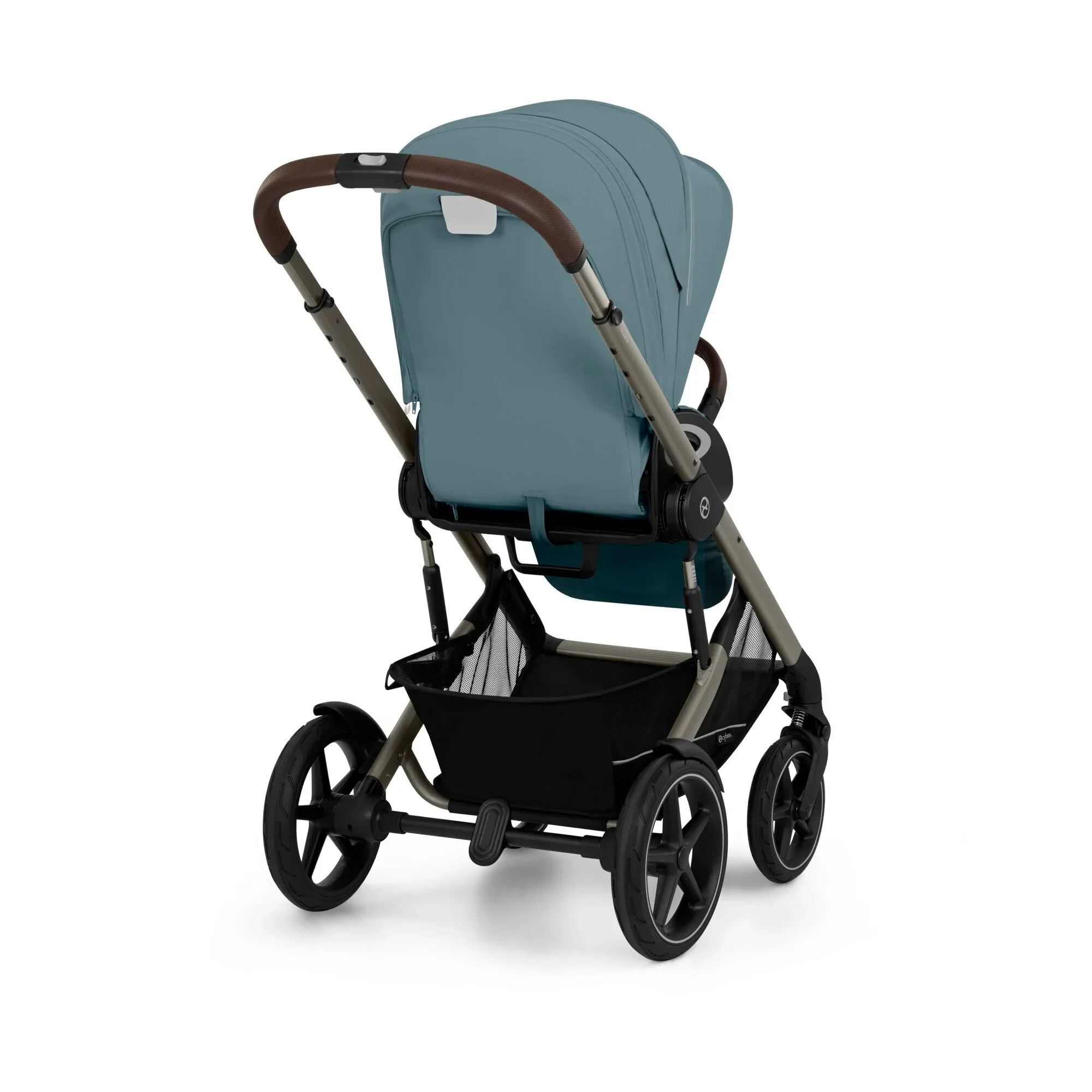 Cybex® Baby stroller Talos S LUX (0-22 kg) Stormy Blue (Taupe Frame) - Image 8