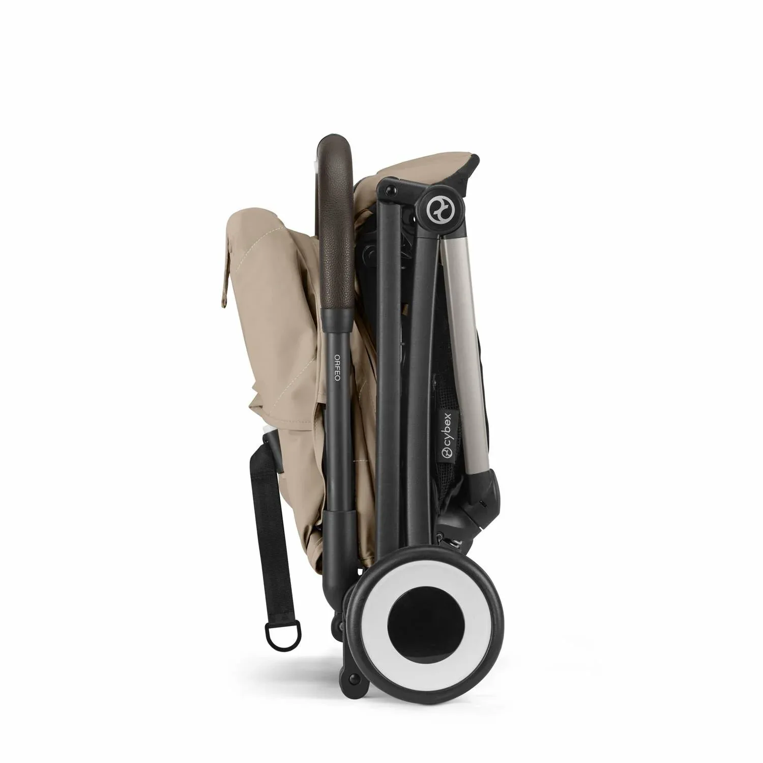 Cybex® Buggy Stroller Orfeo (0-22kg) Almond Beige (Taupe Frame) - Image 2